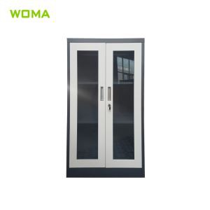 Cabinet Ffeil Dur Bach Drws Gwydr